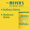 imageMRS MEYERS CLEAN DAY Dryer Sheets Fabric Softener Reduces Static Infused with Essential Oils Basil 80 Count80 Count Pack of 1