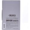 imageMRS MEYERS CLEAN DAY Dryer Sheets Fabric Softener Reduces Static Infused with Essential Oils Basil 80 Count80 Count Pack of 12
