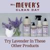 imageMRS MEYERS CLEAN DAY Dryer Sheets Fabric Softener Reduces Static Infused with Essential Oils Basil 80 Count80 Count Pack of 12