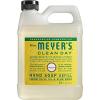 imageMRS MEYERS CLEAN DAY Hand Soap Made with Essential Oils Biodegradable Formula Rain Water 125 fl oz  Pack of 31 Count Pack of 1