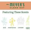imageMRS MEYERS CLEAN DAY Hand Soap Made with Essential Oils Biodegradable Formula Rain Water 125 fl oz  Pack of 3125 Fl Oz  370mL