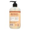 imageMRS MEYERS CLEAN DAY Hand Soap Made with Essential Oils Biodegradable Formula Rain Water 125 fl oz  Pack of 3125 Fl Oz Pack of 1