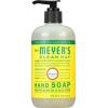 imageMRS MEYERS CLEAN DAY Hand Soap Made with Essential Oils Biodegradable Formula Rain Water 125 fl oz  Pack of 3125 Fl Oz Pack of 1