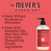 imageMRS MEYERS CLEAN DAY Hand Soap Made with Essential Oils Biodegradable Formula Rain Water 125 fl oz  Pack of 3125 Fl Oz Pack of 1