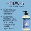 imageMRS MEYERS CLEAN DAY Hand Soap Made with Essential Oils Biodegradable Formula Rain Water 125 fl oz  Pack of 3125 Fl Oz Pack of 1