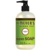 imageMRS MEYERS CLEAN DAY Hand Soap Made with Essential Oils Biodegradable Formula Rain Water 125 fl oz  Pack of 3125 Fl Oz Pack of 1