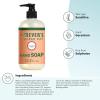 imageMRS MEYERS CLEAN DAY Hand Soap Made with Essential Oils Biodegradable Formula Rain Water 125 fl oz  Pack of 3125 Fl Oz Pack of 1