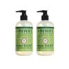 imageMRS MEYERS CLEAN DAY Hand Soap Made with Essential Oils Biodegradable Formula Rain Water 125 fl oz  Pack of 3125 Fl Oz Pack of 2