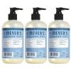 imageMRS MEYERS CLEAN DAY Hand Soap Made with Essential Oils Biodegradable Formula Rain Water 125 fl oz  Pack of 3125 Fl Oz Pack of 3