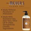 imageMRS MEYERS CLEAN DAY Hand Soap Made with Essential Oils Biodegradable Formula Rain Water 125 fl oz  Pack of 3125 Fl Oz Pack of 3