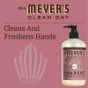imageMRS MEYERS CLEAN DAY Hand Soap Made with Essential Oils Biodegradable Formula Rain Water 125 fl oz  Pack of 3125 Fl Oz Pack of 3