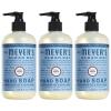 imageMRS MEYERS CLEAN DAY Hand Soap Made with Essential Oils Biodegradable Formula Rain Water 125 fl oz  Pack of 3125 Fl Oz Pack of 3