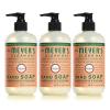 imageMRS MEYERS CLEAN DAY Hand Soap Made with Essential Oils Biodegradable Formula Rain Water 125 fl oz  Pack of 3125 Fl Oz Pack of 3