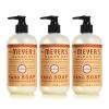 imageMRS MEYERS CLEAN DAY Hand Soap Made with Essential Oils Biodegradable Formula Rain Water 125 fl oz  Pack of 3125 Fl Oz Pack of 3