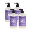 imageMRS MEYERS CLEAN DAY Hand Soap Made with Essential Oils Biodegradable Formula Rain Water 125 fl oz  Pack of 3125 Fl Oz Pack of 4