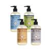 imageMRS MEYERS CLEAN DAY Hand Soap Made with Essential Oils Biodegradable Formula Rain Water 125 fl oz  Pack of 3125 Fl Oz Pack of 4