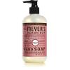 imageMRS MEYERS CLEAN DAY Hand Soap Made with Essential Oils Biodegradable Formula Rain Water 125 fl oz  Pack of 3125 Fl Oz Pack of 6