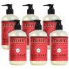 imageMRS MEYERS CLEAN DAY Hand Soap Made with Essential Oils Biodegradable Formula Rain Water 125 fl oz  Pack of 3208 Fl Oz Pack of 6