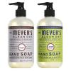 imageMRS MEYERS CLEAN DAY Hand Soap Made with Essential Oils Biodegradable Formula Rain Water 125 fl oz  Pack of 325 Fl Oz Pack of 1