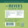 imageMRS MEYERS CLEAN DAY Hand Soap Made with Essential Oils Biodegradable Formula Rain Water 125 fl oz  Pack of 325 Fl Oz Pack of 1