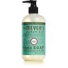 imageMRS MEYERS CLEAN DAY Hand Soap Made with Essential Oils Biodegradable Formula Rain Water 125 fl oz  Pack of 3375 Fl Oz Pack of 1