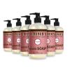 imageMRS MEYERS CLEAN DAY Hand Soap Made with Essential Oils Biodegradable Formula Rain Water 125 fl oz  Pack of 375 Fl Oz Pack of 1