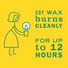 imageMRS MEYERS CLEAN DAY Soy Tin Candle 12 Hour Burn Time Made with Soy Wax and Essential Oils Lavender 29 OzHoneysuckle
