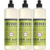 imageMRS MEYERS CLEAN DAY Liquid Dish Soap Biodegradable Formula Lemon Verbena 16 fl oz  Pack of 3Lemon Verbena
