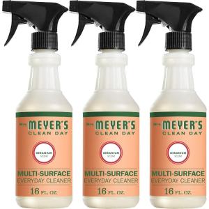 imageMRS MEYERS CLEAN DAY AllPurpose Cleaner Spray Apple Cider 16 fl oz  Pack of 3Geranium
