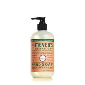 imageMRS MEYERS CLEAN DAY Hand Soap Made with Essential Oils Biodegradable Formula Rain Water 125 fl oz  Pack of 3125 Fl Oz  370mL