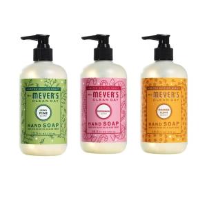 imageMRS MEYERS CLEAN DAY Hand Soap Made with Essential Oils Biodegradable Formula Rain Water 125 fl oz  Pack of 3125 Fl Oz Pack of 3
