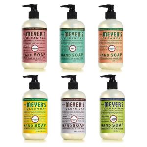 imageMRS MEYERS CLEAN DAY Hand Soap Made with Essential Oils Biodegradable Formula Rain Water 125 fl oz  Pack of 3125 Fl Oz Pack of 6