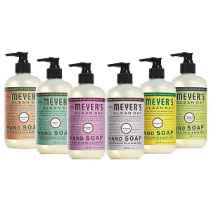 imageMRS MEYERS CLEAN DAY Hand Soap Made with Essential Oils Biodegradable Formula Rain Water 125 fl oz  Pack of 375 Fl Oz Pack of 1