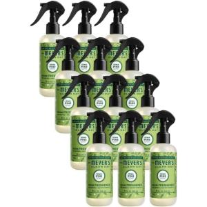 imageMRS MEYERS CLEAN DAY Lavender Air Freshener Spray for Bathrooms Aromatherapeutic Homekeeping with Essential Oils NonAerosol GardenInspired Scent 8 fl oz Pack of 396 Fl Oz Pack of 1