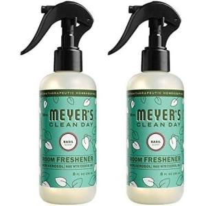 imageMRS MEYERS CLEAN DAY Lavender Air Freshener Spray for Bathrooms Aromatherapeutic Homekeeping with Essential Oils NonAerosol GardenInspired Scent 8 fl oz Pack of 38 Fl Oz Pack of 2
