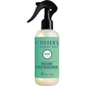 imageMRS MEYERS CLEAN DAY Lemon Verbena Air Freshener Spray for Bathrooms Aromatherapeutic Homekeeping with Essential Oils NonAerosol GardenInspired Scent 8 fl oz Pack of 1Mint