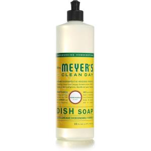 imageMRS MEYERS CLEAN DAY Liquid Dish Soap Biodegradable Formula Basil 16 fl ozHoneysuckle
