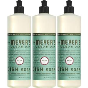 imageMRS MEYERS CLEAN DAY Liquid Dish Soap Biodegradable Formula Rosemary 16 fl oz48 Fl Oz Pack of 1