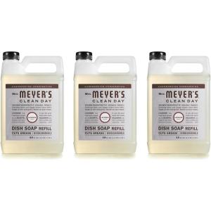 imageMRS MEYERS CLEAN DAY Liquid Dish Soap Refill Lavender 48 Fl Oz Pack of 248 Fl Oz Pack of 3