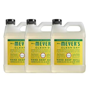 imageMRS MEYERS CLEAN DAY Liquid Hand Soap Refill Cruelty Free and Biodegradable Formula Lavender Scent 33 Fl Oz Pack of 133 Fl Oz Pack of 3