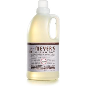 imageMRS MEYERS CLEAN DAY Liquid Laundry Detergent Biodegradable Formula Infused with Essential Oils Lavender 64 oz 64 LoadsLavender