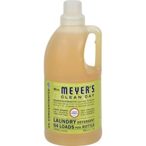 imageMRS MEYERS CLEAN DAY Liquid Laundry Detergent Biodegradable Formula Infused with Essential Oils Lavender 64 oz 64 LoadsLemon Verbena