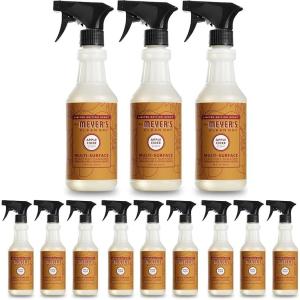 imageMRS MEYERS CLEAN DAY MultiSurface Cleaner Spray Cruelty Free Formula Iowa Pine 16 fl Oz Pack of 3Apple Cider