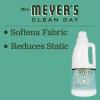 imageMRS MEYERS CLEAN DAY Liquid Fabric Softener Infused with Essential Oils Paraben Free Basil 32 oz 32 LoadsBasil