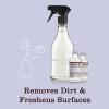 imageMRS MEYERS CLEAN DAY MultiSurface Cleaner Concentrate Use to Clean Floors Tile Counters Lavender 32 fl oz64 Fl Oz Pack of 1