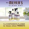 imageMRS MEYERS CLEAN DAY Soy Aromatherapy Candle 35 Hour Burn Time Made with Soy Wax and Essential Oils Compassion Flower 72 oz  Pack of 2Compassion Flower
