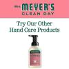 imageMrs MEYERS CLEAN DAY Foaming Hand Soap Dispenser ampamp Concentrate Starter Kit1 Glass Dispenser 10 Fl Oz ampamp 2 Concentrated Refills 2 FlOz eachRain Water Makes 20 Fl Oz of Foaming Soap Total10 Fl Oz Pack of 6