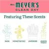 imageMrs MEYERS CLEAN DAY Foaming Hand Soap Dispenser ampamp Concentrate Starter Kit1 Glass Dispenser 10 Fl Oz ampamp 2 Concentrated Refills 2 FlOz eachRain Water Makes 20 Fl Oz of Foaming Soap Total10 Ounce Pack of 1