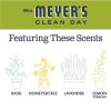 imageMrs MEYERS CLEAN DAY Foaming Hand Soap Dispenser ampamp Concentrate Starter Kit1 Glass Dispenser 10 Fl Oz ampamp 2 Concentrated Refills 2 FlOz eachRain Water Makes 20 Fl Oz of Foaming Soap Total167 Ounce Pack of 6