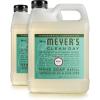 imageMRS MEYERS CLEAN DAY Hand Soap Refill Made with Essential Oils Biodegradable Formula Basil 33 Fl Oz  Pack Of 2Basil